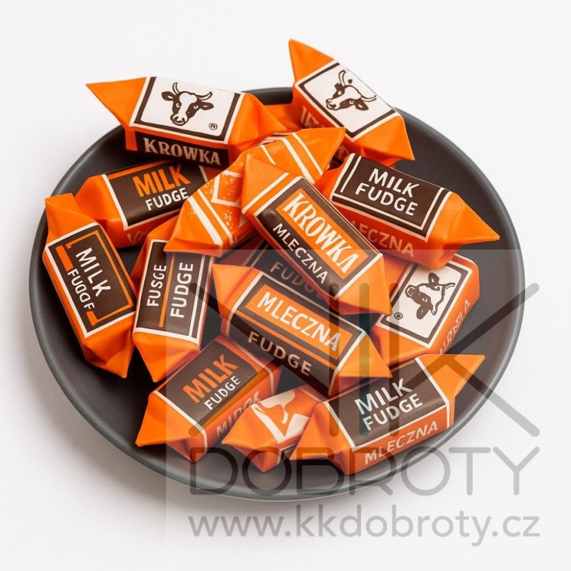Krowky Mléčné karamelky 200 g