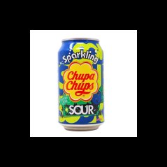 Chupa chups 345ml sparkling sour blueberry