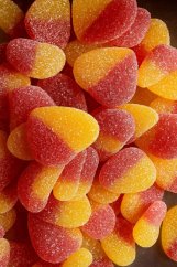 Želé broskvová srdíčka v kyselém posypu 200g